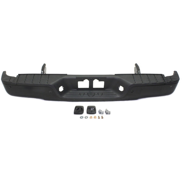 TOYOTA TUNDRA 2008 BUMPER REAR PRIMED W/O SENSOR HOLE TO1100256 - Moe's Auto Parts