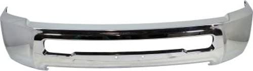 DODGE DODGE RAM2500-3500 2010 BUMPER FRONT FACE BAR CHROME W/O FOG HOLE