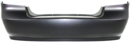 CHEVROLET AVEO SEDAN 2008 BUMPER REAR BLACK