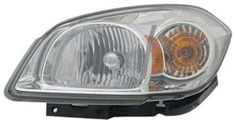 PONTIAC G5 PURSUIT 2005 - 2009 HEAD LAMP LH SMOKEY HOUSING W/BRKT/ CLEAR LENS HQ GM2502282