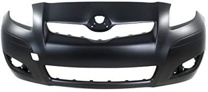 TOYOTA YARIS HATCHBACK 2010 BUMPER FRONT PRIMED CAPA TO1000352C - Moe's Auto Parts