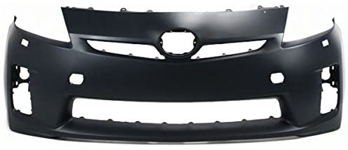 TOYOTA PRIUS 2011 BUMPER FRONT PRIMED W/O SENSOR W/WASHER HOLE W/LED HEADLAMP TO1000361 - Moe's Auto Parts