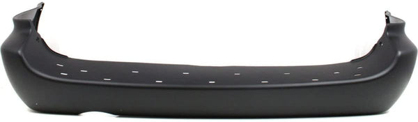 DODGE CARAVAN 2005 BUMPER REAR PRIMED-BLACK