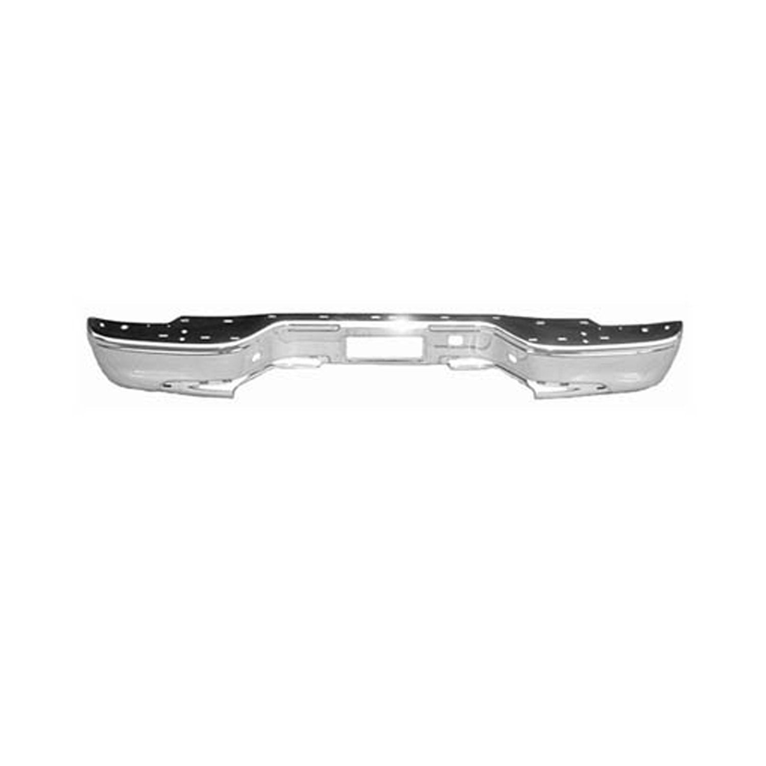 CHEVROLET SILVERADO 2005 BUMPER REAR CHROME FITS STEPSIDE PICKUP