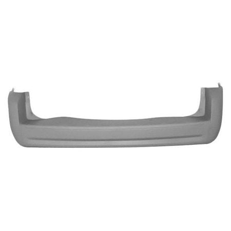 DODGE CARAVAN 2008 BUMPER REAR PRIMED W/O SENSOR HOLE CAPA