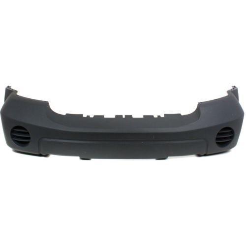 DODGE DURANGO 2008 BUMPER FRONT TEXTURED-GRAY W/O FOG MLDG W/TOW HOOK CAPA