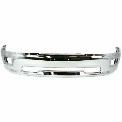 RAM PICKUP RAM 1500 2011 BUMPER FR FACE BAR CHROME W/FOG LAMP HOLE W/O SPORT CH1002386