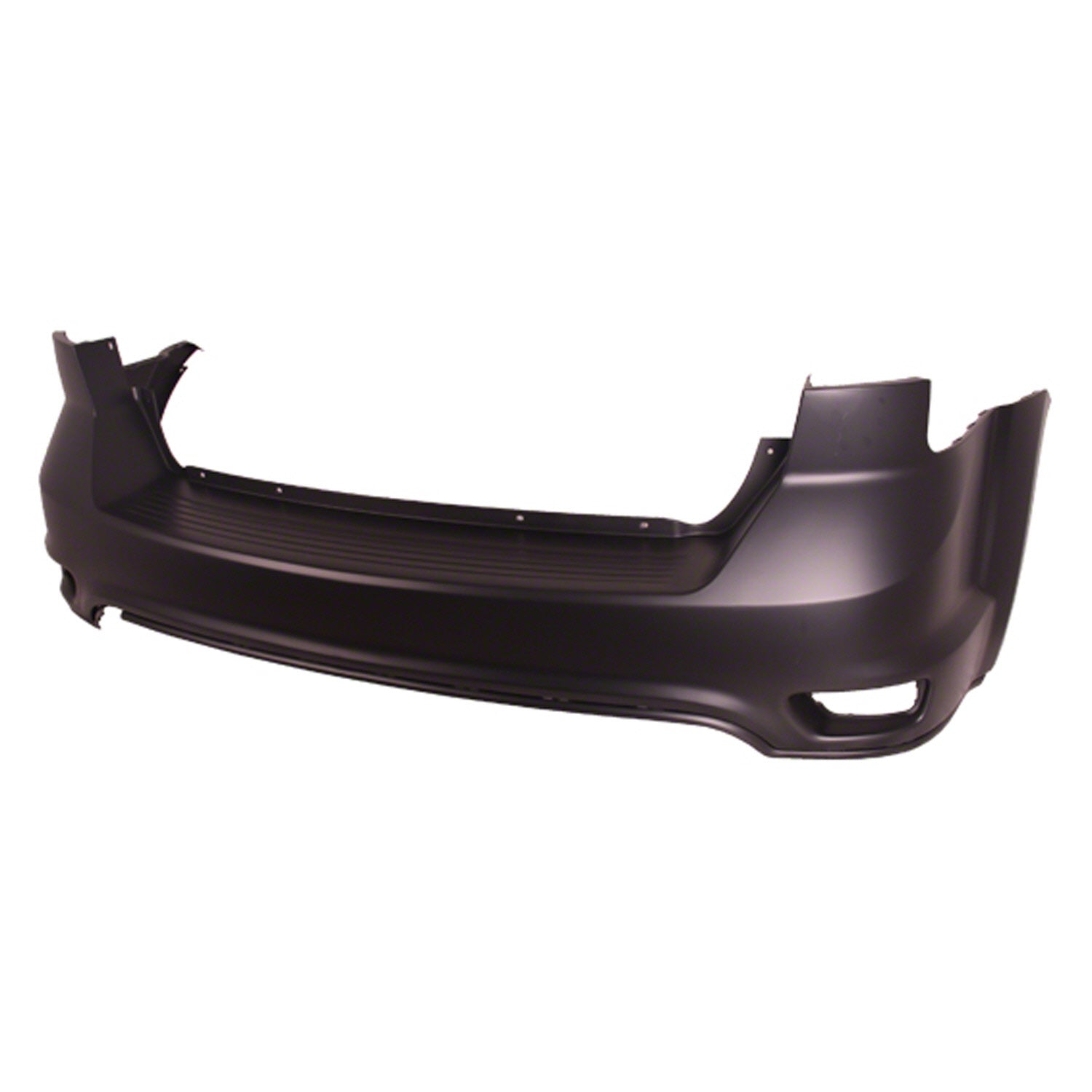 DODGE JOURNEY 2011 BUMPER REAR UPPER PRIMED W/O SENSOR W/REFLECTOR CAPA