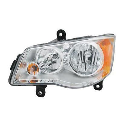 DODGE CARAVAN 2019 HEAD LAMP LH HALOGEN