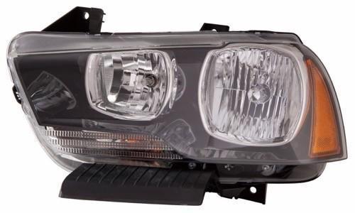 DODGE CHARGER 2014 HEAD LAMP LH HALOGEN HQ