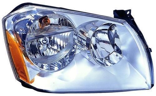 DODGE MAGNUM 2005 HEAD LAMP RH CHROME 5.7L HQ