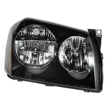 DODGE MAGNUM 2006 HEAD LAMP RH W/BLACK BEZEL 2.7-3.5LS HQ