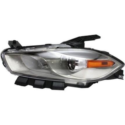 DODGE DART 2016 HEAD LAMP LH XENON W/CHROME TRIM HQReturn Restriction