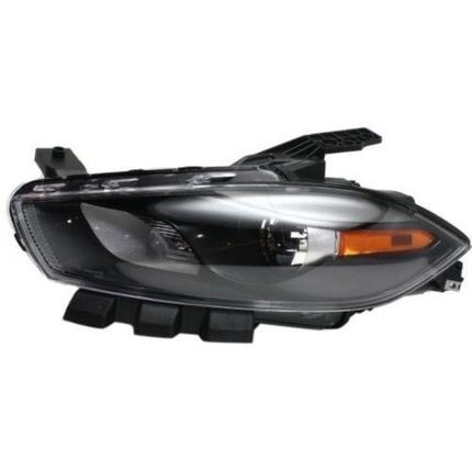 DODGE DART 2014 HEAD LAMP LH XENON W/BLACK TRIM HQReturn Restriction