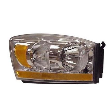 DODGE PICKUP DODGE RAM2500-3500 2006 HEAD LAMP RH W/O BLACK BEZEL HQ