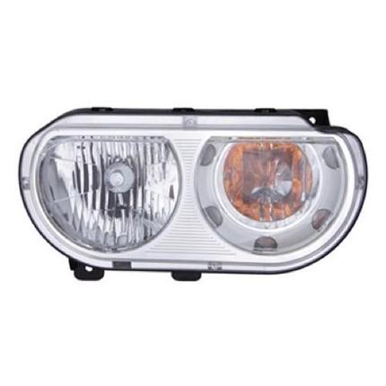 DODGE CHALLENGER 2012 HEAD LAMP RH HALOGEN HQ