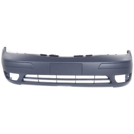 FORD FOCUS 2006 BUMPER FRONT PRIMED W/FOG LAMP HOLE CAPA