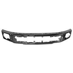 FORD F150 2017 BUMPER FACE BAR FRONT CHROME W/FOG LAMP HOLES/END CAPS