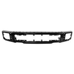 FORD F150 2016 BUMPER FACE BAR FRONT PRIMED W/FOG LAMP HOLES/END CAPS