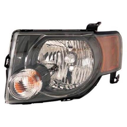 FORD ESCAPE 2012 HEAD LAMP LH W/APPEARANCE PKG W/DARK BEZEL HQ