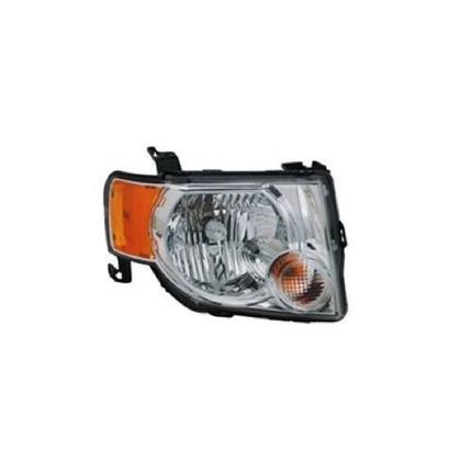 FORD ESCAPE HYBRID 2010 HEAD LAMP RH W/O APP PKG HQ