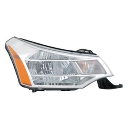 FORD FOCUS 2010 HEAD LAMP RH (BRIGHT CHROME TRIM) EXCLUDE 10-11 SDN SES MODEL HQ