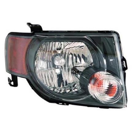 FORD ESCAPE 2010 HEAD LAMP RH W/APPEARANCE PKG W/DARK BEZEL HQ