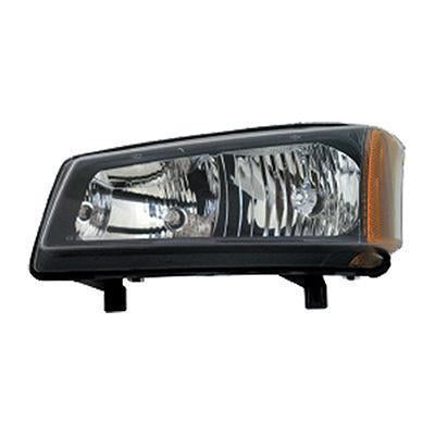 CHEVROLET AVALANCHE 2005 HEAD LAMP LH W/SMOOTH BEZEL W/O CLADDING HQ