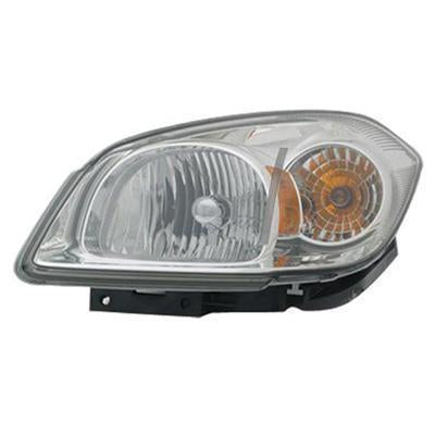 CHEVROLET COBALT 2010 HEAD LAMP LH SMOKEY HOUSING W/BRKT/ CLEAR LENS