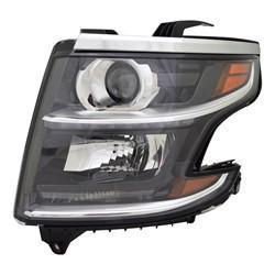 CHEVROLET TAHOE (2015-) 2018 HEAD LAMP LH HALOGEN W/O LOGO/INTELLIGENT BEAM/RST