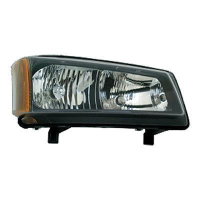 CHEVROLET AVALANCHE 2006 HEAD LAMP RH W/SMOOTH BEZEL W/O CLADDING HQ