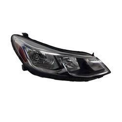 CHEVROLET CRUZE HATCHBACK 2018 HEAD LAMP RH HALOGEN W/O DRL W/O PROJECTOR