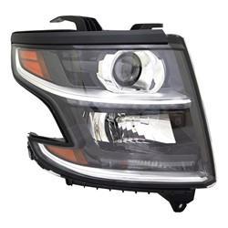 CHEVROLET TAHOE (2015-) 2019 HEAD LAMP RH HALOGEN W/O LOGO W/RST PKG HQturn