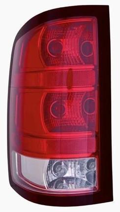 CHEVROLET PICKUP CHEVY SILVERADO HYBRID 2009 TAIL LAMP LH BASE MODEL W/DARK