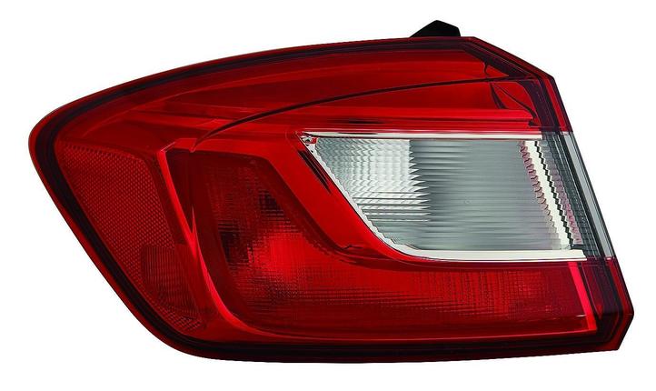 CHEVROLET CRUZE SEDAN 2018 TAIL LAMP LH BLACK HOUSING W/O LED HQ