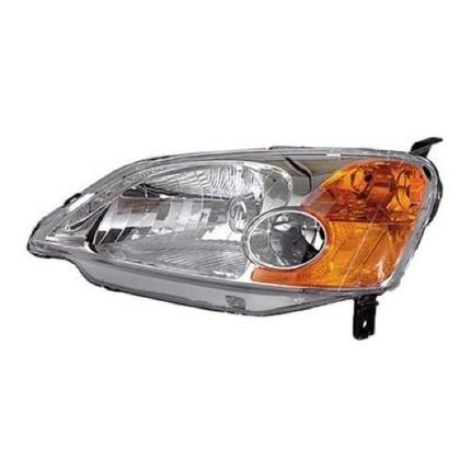 HONDA CIVIC SEDAN 2002 HEAD LAMP LH HO2502116V