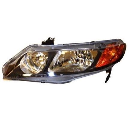 HONDA CIVIC SEDAN 2007 HEAD LAMP LH HO2502125U