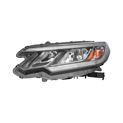 HONDA CRV 2015 HEAD LAMP LH HALOGEN W/LED DRL EX/EX-L HQ HO2502161