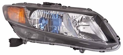 HONDA CIVIC HYBRID 2012 HEAD LAMP RH HO2503145V