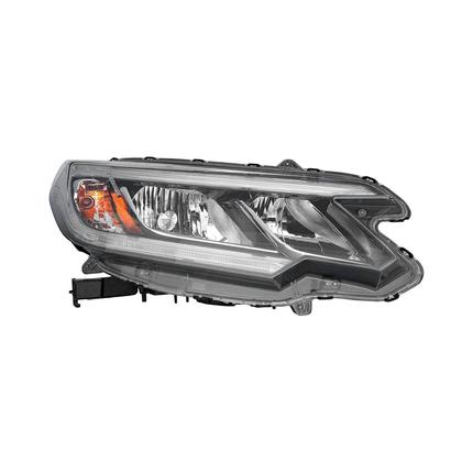 HONDA CRV 2015 HEAD LAMP RH HALOGEN W/LED DRL EX/EX-L HQ HO2503161