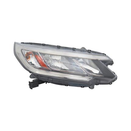 HONDA CRV 2016 HEAD LAMP RH HALOGEN W/O LED DRL LX HQ HO2503162