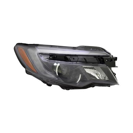 HONDA RIDGELINE 2017 HEAD LAMP RH HALOGEN W/LED DRL/AUTO ON/OFF HQReturn HO2503167