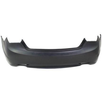 HYUNDAI SONATA 2013 BUMPER RR PRIMED DOUBLE EXHUAST CAPA HY1100176C