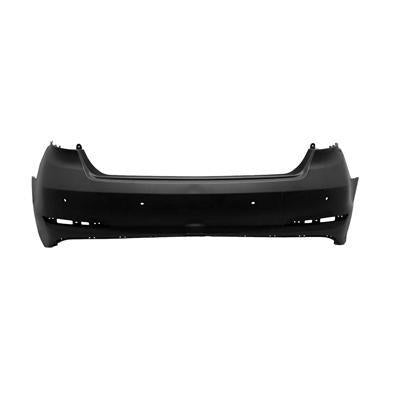 HYUNDAI SONATA 2015 BUMPER RR PRIMED W/SENSOR EXCLUDE HYB CAPA HY1100206C