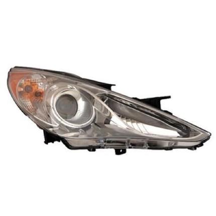 HYUNDAI SONATA 2012 HEAD LAMP RH CHROME BEZEL (SE/LTD)