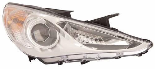 HYUNDAI SONATA 2012 HEAD LAMP RH GLS