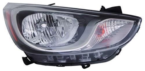 HYUNDAI ACCENT SEDAN 2012 HEAD LAMP RH HQ