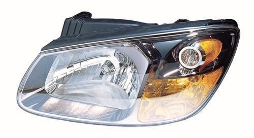 KIA SPECTRA5 (HBACK) 2007 HEAD LAMP LH SX MODEL HQ