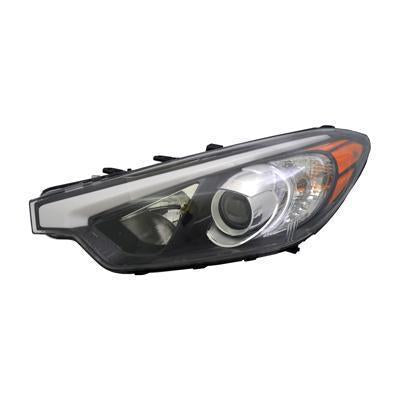 KIA FORTE 2014 HEAD LAMP LH HALOGEN W/O LED POSITION LAMP HQ