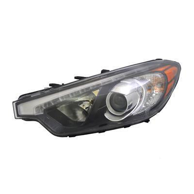 KIA FORTE KOUP (COUPE) 2015 HEAD LAMP LH HALOGEN W/LED POSITION LAMP HQ